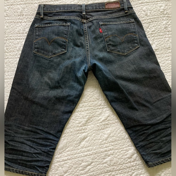 Levi’s Capital E Long Short Below the knee Skinny Jeans W28 - Picture 3 of 5
